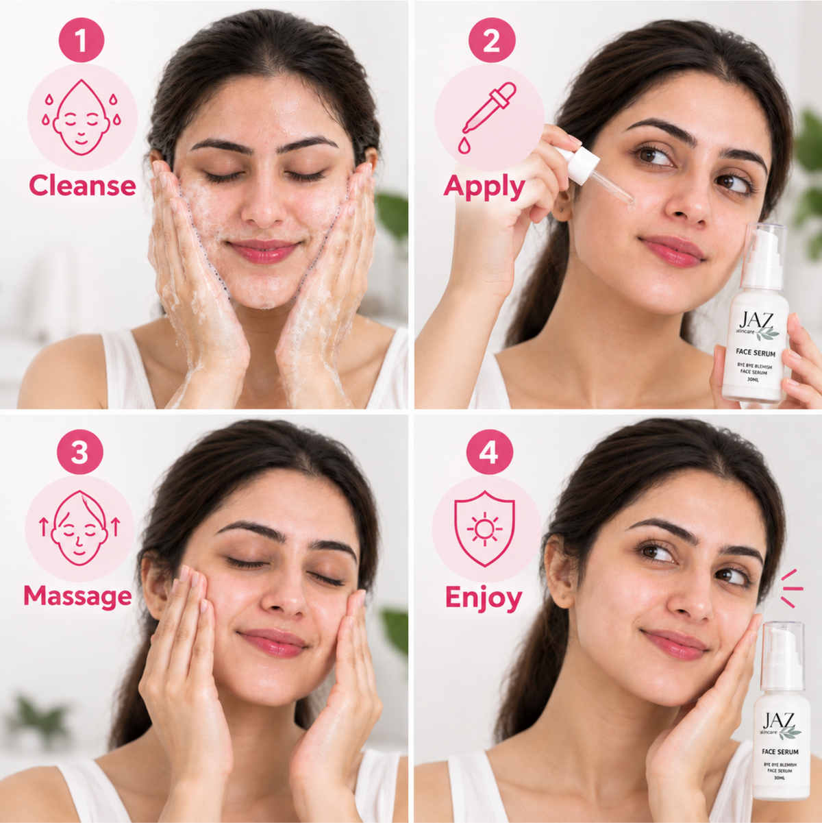 JAZ Bye Bye Blemish Serum — Treatment For Acne Marks & Blemishes